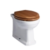 Tavistock Vitoria 385mm Back to Wall Toilet Pan - White