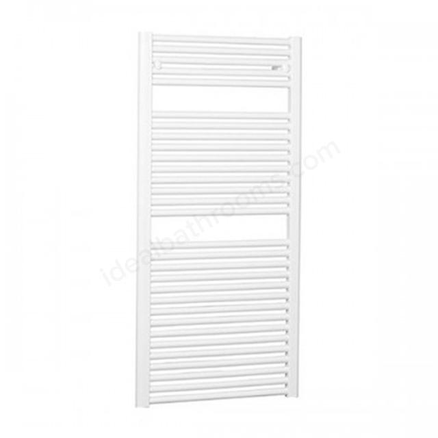 Essential 1430 x 500 Curved White Towel Warmer