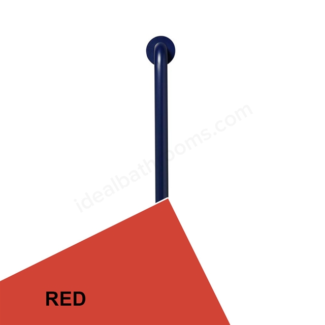 Ideal Standard Contour 21 60cm straight grab rail - Red