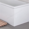 Vitra Flat Bath 1600mm Front Bath Panel - White