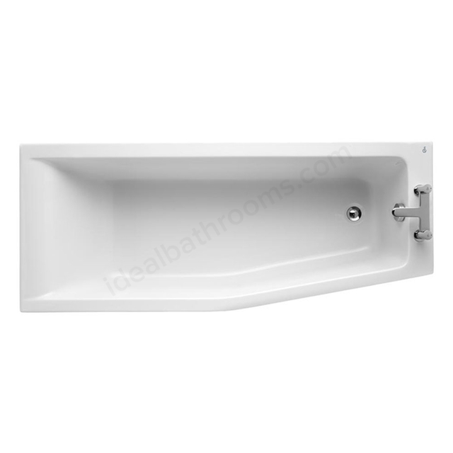 Ideal Standard CONCEPT Right Handed Spacemaker Bath; 0 Tap Holes; 1700mm; White
