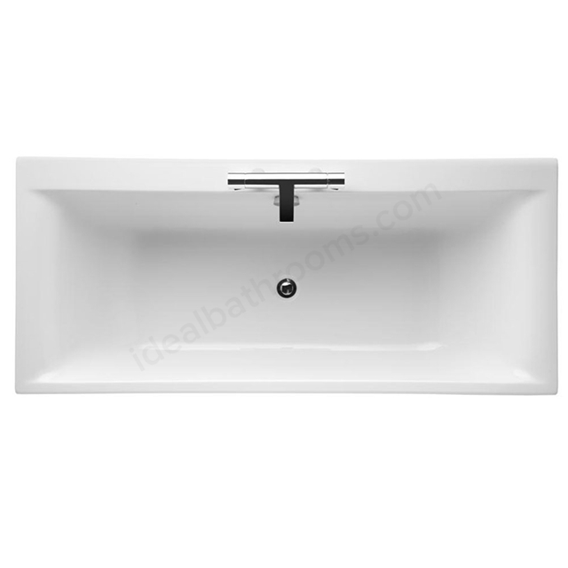 Ideal Standard CONCEPT Double Ended Rectangular Bath; 2 Tap Holes; 1700x750mm