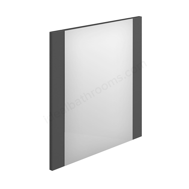 Essential Nevada Bathroom Mirror; Rectangular; 450x600mm; Grey