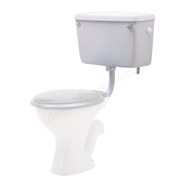 Twyford CLASSIC Low Level Cistern; 6 Litre Single Lever Flush; Bottom Inlet