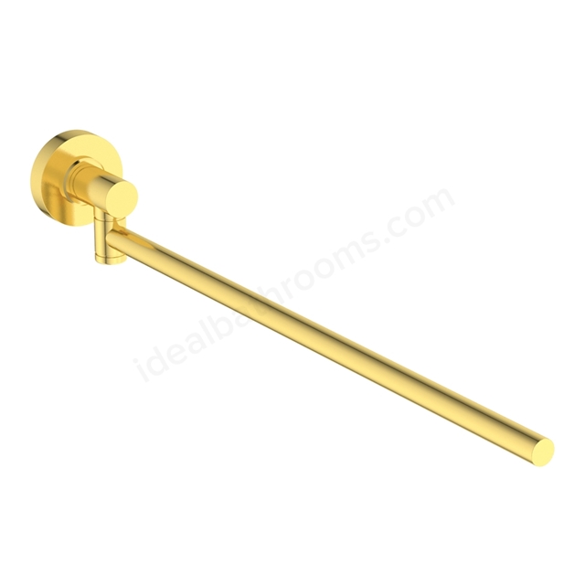 Ideal Standard IOM Single Towel Bar 370mm - Brushed Gold