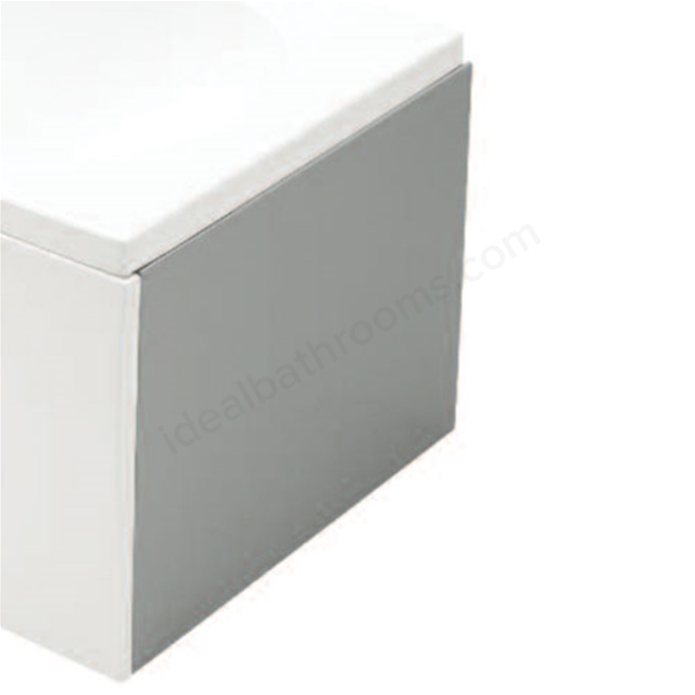Essential Richmond 700mm Straight Bath End Panel - White