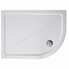 Ideal Standard SIMPLICITY Offset Quadrant Low Profile Shower Tray + Waste; Right Handed; Flat Top; 1200x900mm; White