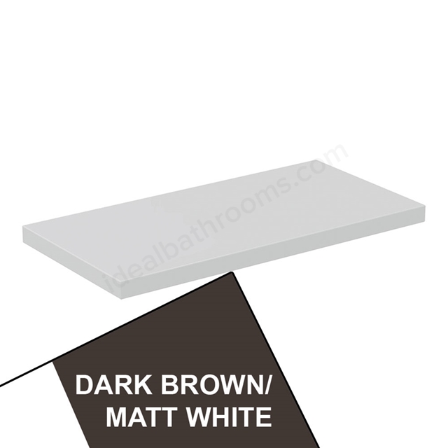 Ideal Standard Retail Connect Air 600mm Worktop Matt Dark Brown