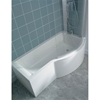 Ideal Standard Concept 1700mm Shower Bath; Right Handed; 0 Tap Holes - White