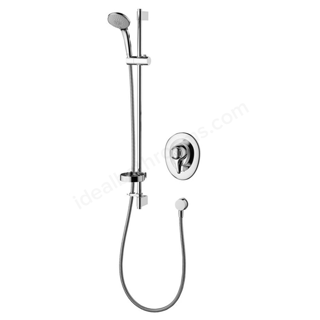 Ideal Standard TREVI CTV Built-in Thermostatic Shower Pack With Extended Lever; Chrome