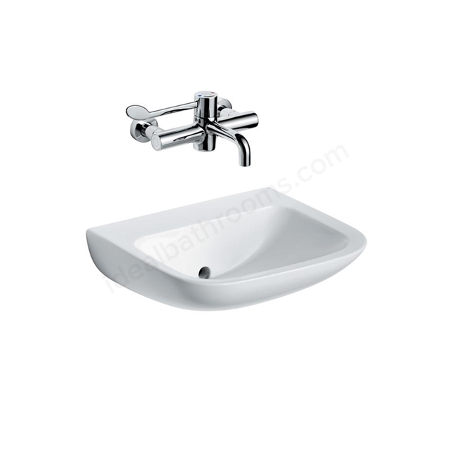 Armitage Shanks Contour 21 600mm Wall hung Basin 0 Tap Holes