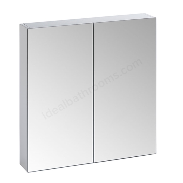 Tavistock Observe Double Door 600mm x 650mm Bathroom Cabinet - Gloss White