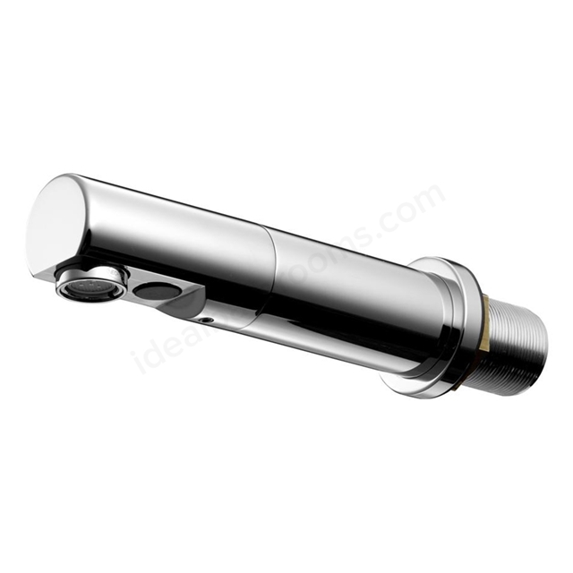 Armitage Shanks Sensorflow 21 Compact Mains Wall Spout - Brushed Stainless Steel