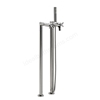 Roca Loft Floorstanding 2 Tap Hole Bath Shower Mixer Tap with Shower Handset - Chrome