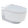 Geberit AquaClean Mera Comfort Rimless Shower Toilet, Wall-Hung - Gloss Chrome