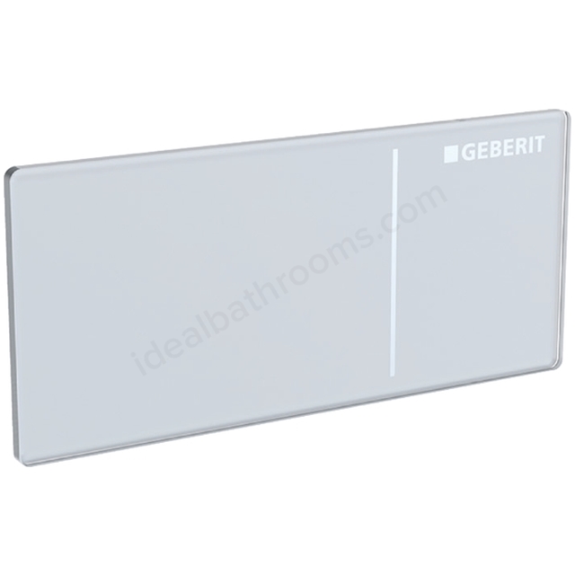 Geberit Omega70 Dual Flush; For Furniture  Brushed Stainless Steel