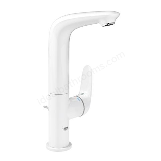 Grohe Eurostyle Solid Basin Mixer; Moon White