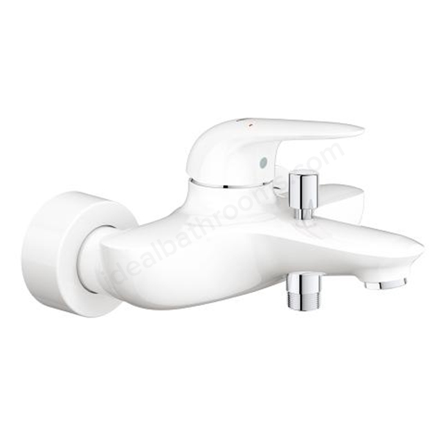 Grohe Eurostyle Solid Bath Mixer - Moon White
