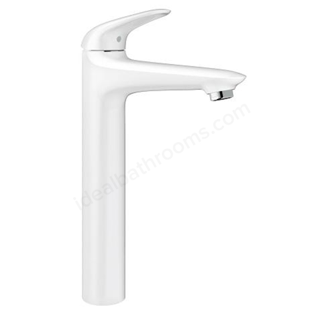 Grohe Eurostyle Solid Basin Mixer; Moon White