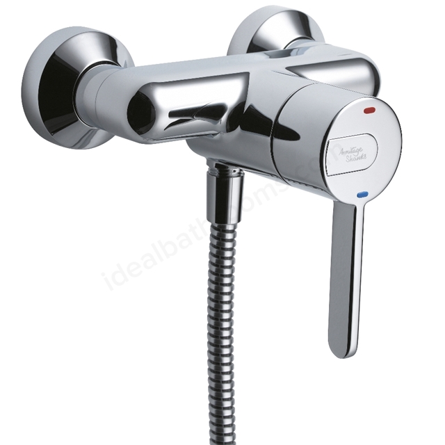 Ideal Standard Contour 21 Exposed Sequential Shower Mixer Extended Lever