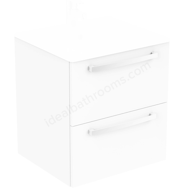 Ideal Standard Tempo 500mm Wall Mounted Vanity Basin Unit - White