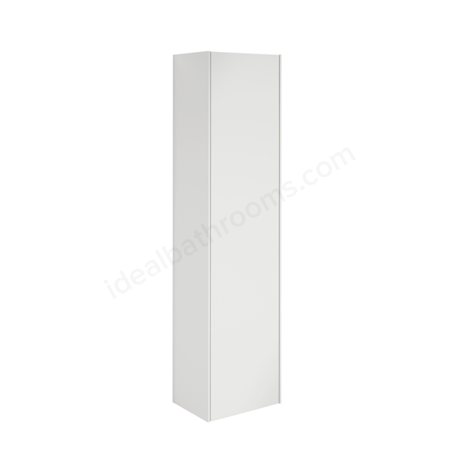 Roca Inspira 1600mm Right Handed Column Unit & Smoked Glass Mirror - Gloss White