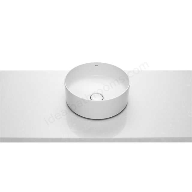 Roca Inspira 370mm Wall Hung Basin 0 Tap Holes