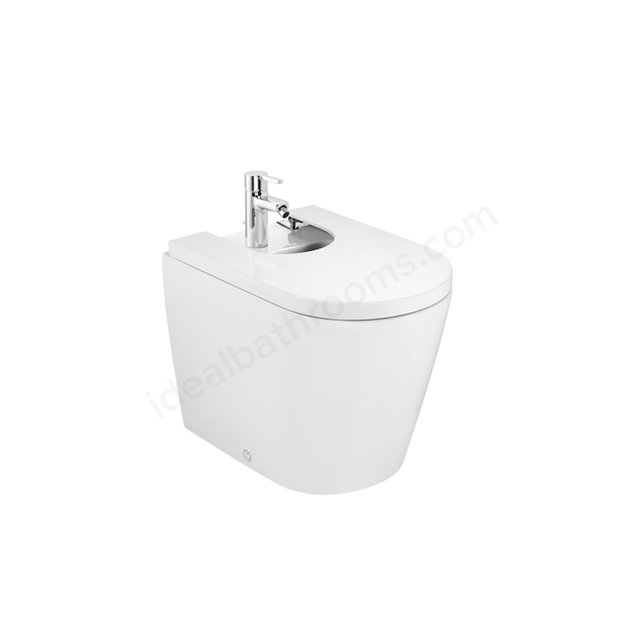 Roca Inspira Round Back To Wall Bidet