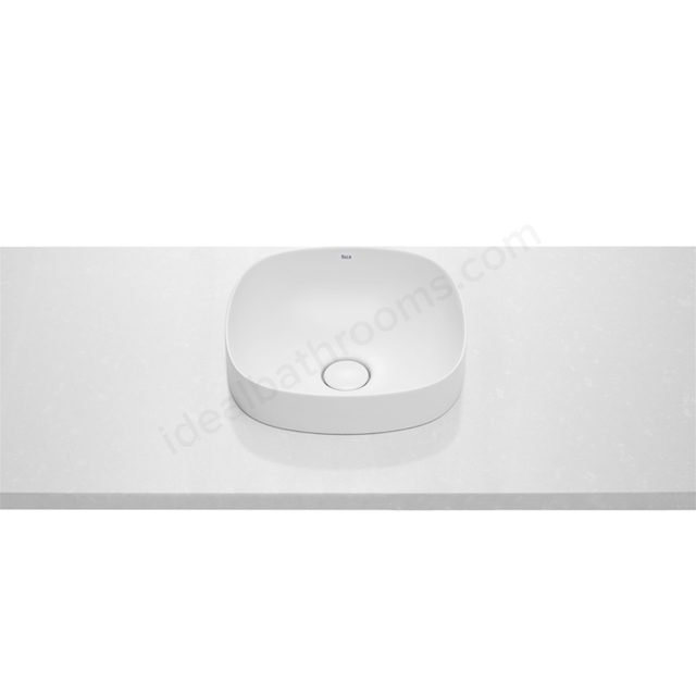 Roca Inspira 370mm On-Countertop Basin 0 Tap Holes