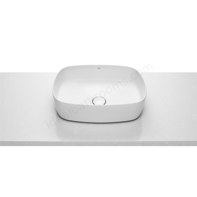 Roca Inspira 370mm Pedestal Basin 0 Tap Holes