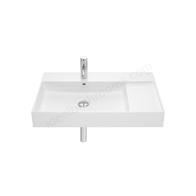 Roca Inspira 490mm Semi Recessed Basin 1 Tap Hole