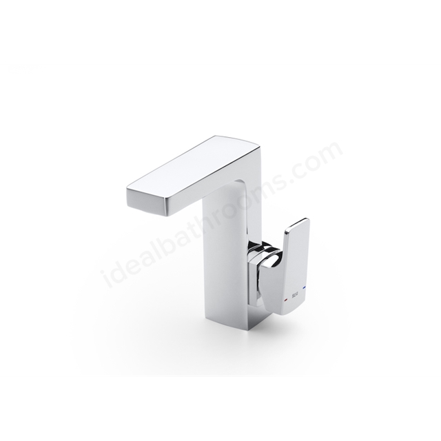 Roca L90 Basin Mixer with integrated lateral handle and Pop Up Waste