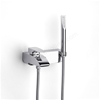 Roca THESIS Wall Mounted Bath Shower Mixer Tap; with Shower Handset;