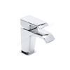 Tavistock Adapt; Deck Mounted; 1 Tap Hole Basin Mixer with Click Waste - Chrome