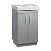 Tavistock Compass 500mm 2 Door Vanity Unit - Light Grey