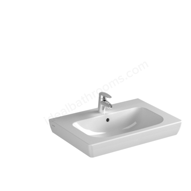 Vitra S20 650mm Vanity Basin 1 Tap Hole