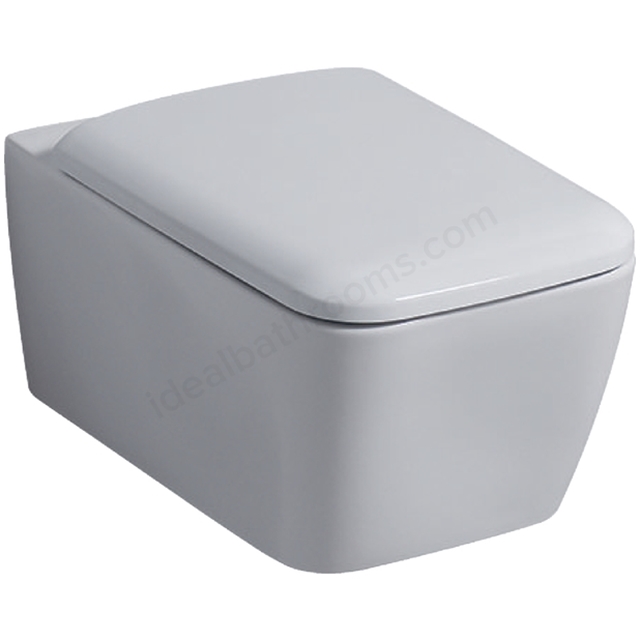 Geberit iCon Square Toilet Seat and Cover - Soft Close