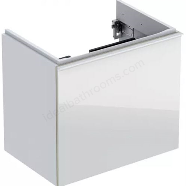 Geberit Acanto 600mm Compact Wall Hung Basin Unit - White