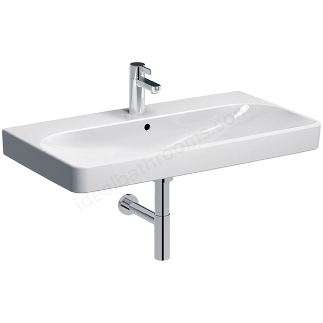 Geberit Smyle Square Washbasin 1 Tap Hole