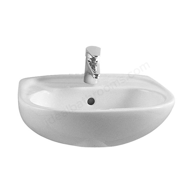 Vitra Milton 450mm In-Countertop Basin 1 Tap Hole