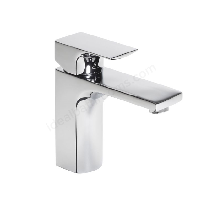 Tavistock Siren; Deck Mounted; 1 Tap Hole Basin Mixer with Click Waste - Chrome