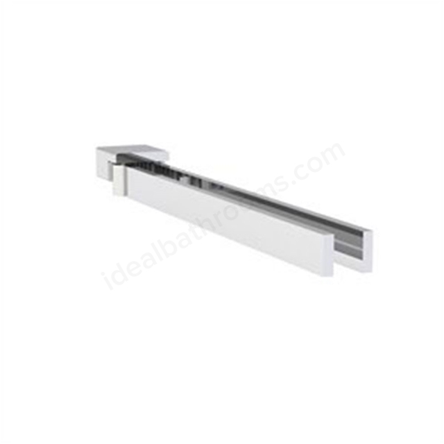 Geberit MONOLITH Double Towel Rails; 410mm; Gloss Chrome