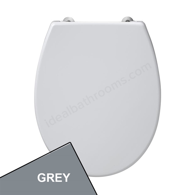 Ideal Standard Contour 21 Toilet Seat and Cover - Grey