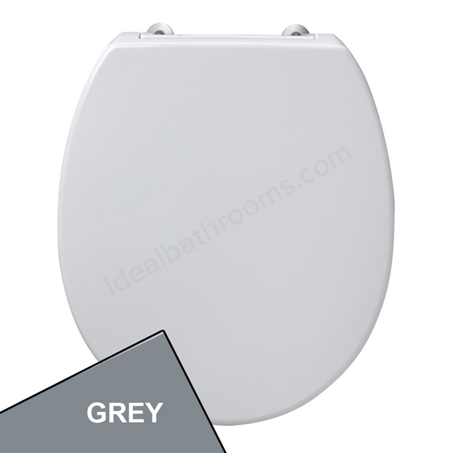 Ideal Standard Contour 21 Toilet Seat and Cover - Grey