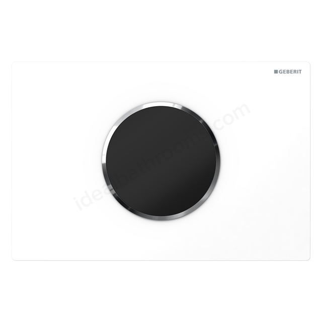 Geberit Flush Plate Sigma10 Dual Flush;Battery Ops Touchless
