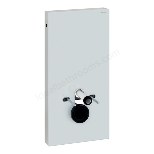 Geberit  Monolith Sanitary Module For Wall-Hung Wc; 101 Cm: White Glass