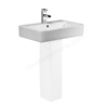 Tavistock Lansdown 570mm Countertop Basin; 1 Tap Hole - White