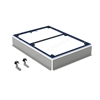 Geberit Installation Frame For Shower Surfaces Setaplano, Over 100 Cm, For 6 Feet: B=120Cm, L=120Cm