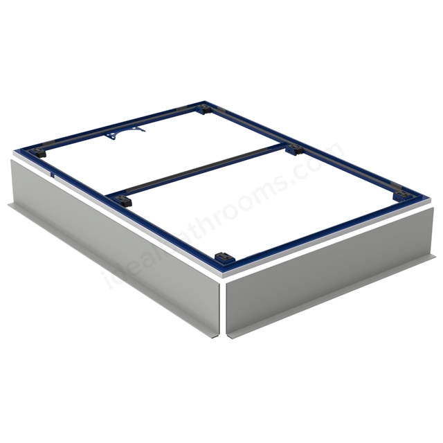 Geberit installation frame for Setaplano shower surface, over 100 cm, for 6 feet 120x90
