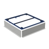 Geberit Installation Frame For Shower Surfaces Setaplano, Up To 100 Cm, For 4 Feet: B=80Cm, L=100Cm
